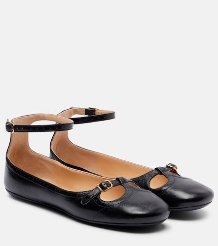 Chloe Leonore leather ballet flats - Chloe - Modalova