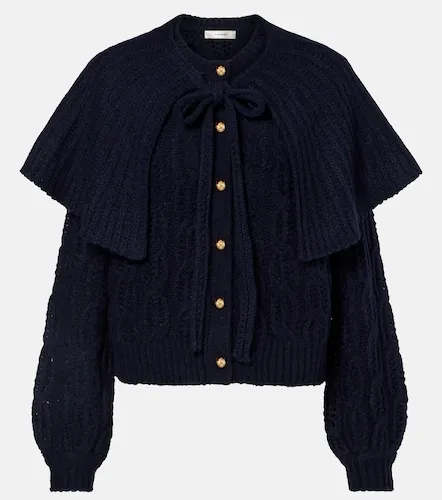 Frame Caped wool-blend cardigan - Frame - Modalova