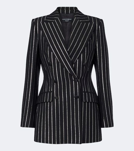 Dolce&Gabbana Blazer in misto lana - Dolce&Gabbana - Modalova