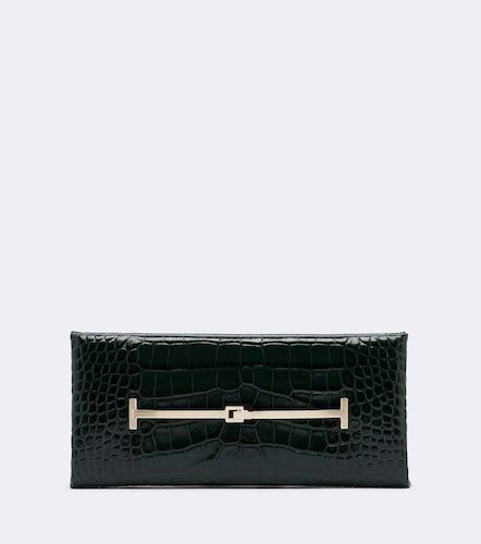 Clutch Arc in vernice effetto coccodrillo - Tom Ford - Modalova