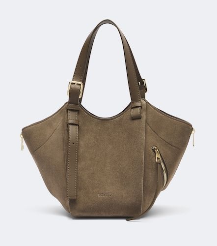 Shopper Hammock Flip Medium in suede - Loewe - Modalova