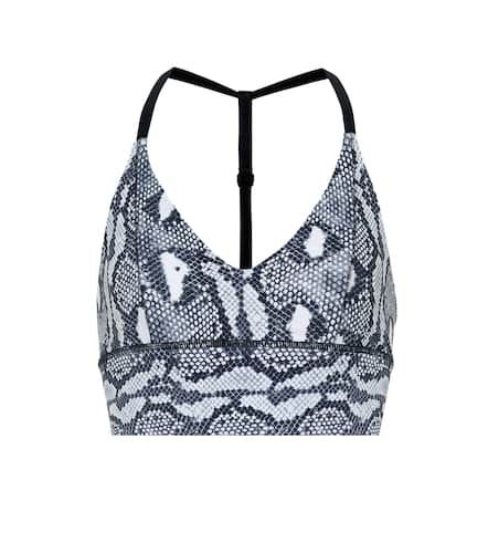 Snake-print sports bra - Adam Selman Sport - Modalova