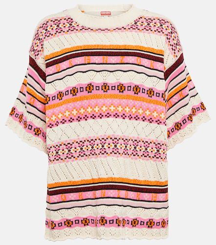 Kenzo Jacquard cotton-blend sweater - Kenzo - Modalova