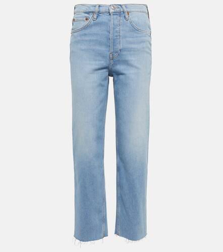 S Stove Pipe high-rise straight jeans - Re/Done - Modalova