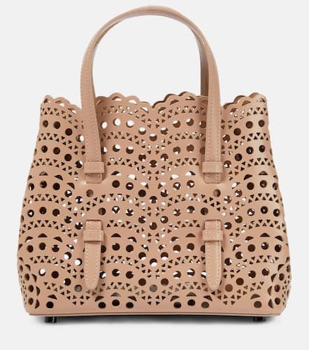 AlaÃ¯a Le Mina 20 Vienne Wave leather tote bag - Alaia - Modalova