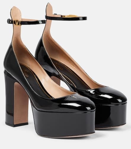 Plateau-Pumps Tan-Go 125 aus Lackleder - Valentino Garavani - Modalova