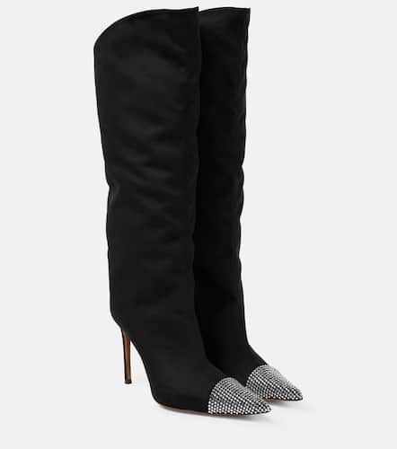 Botas altas Karen de ante - Alexandre Vauthier - Modalova