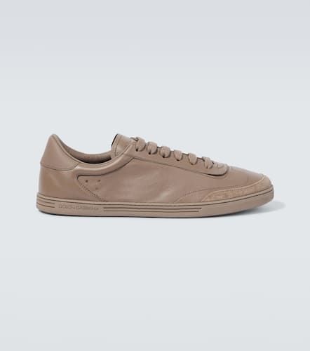 Saint Tropez leather sneakers - Dolce&Gabbana - Modalova