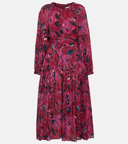 Helia printed cotton-blend midi dress - Ulla Johnson - Modalova