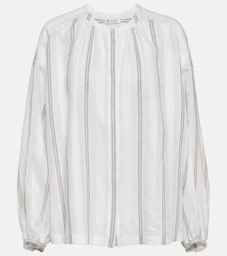 Loro Piana Striped linen blouse - Loro Piana - Modalova