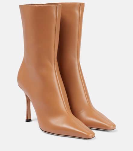 Agathe 100 leather ankle boots - Jimmy Choo - Modalova