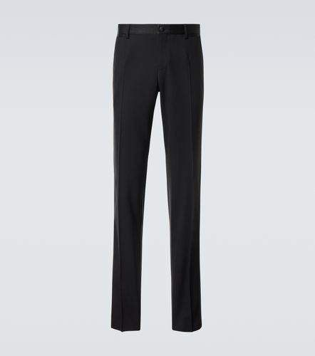 Pantalones de esmoquin de lana y seda - Dolce&Gabbana - Modalova