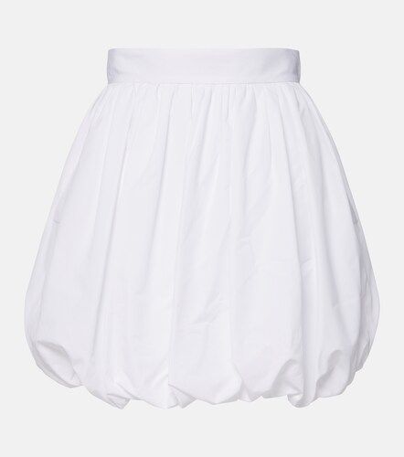 Minifalda de popelín de algodón de tiro alto - Dolce&Gabbana - Modalova