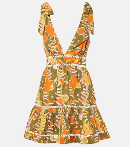 Cara printed cotton minidress - Poupette St Barth - Modalova