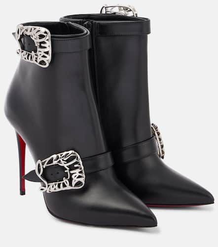 Giddylina 100 leather ankle boots - Christian Louboutin - Modalova