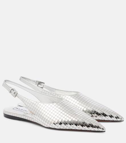 Alaïa Ballerine slingback Art Deco in pelle - Alaia - Modalova