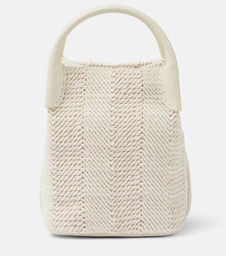 Bale Micro leather-trimmed bucket bag - Loro Piana - Modalova