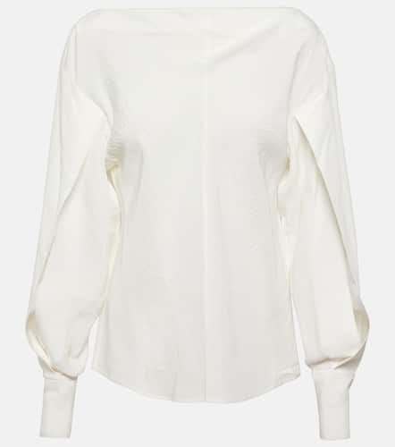Deconstructed satin blouse - Jacques Wei - Modalova