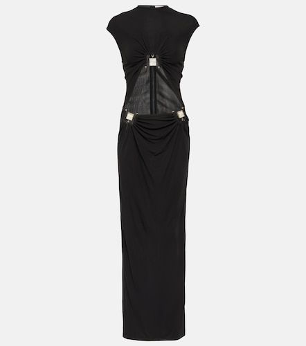 Abito lungo in jersey con cut-out - Christopher Esber - Modalova