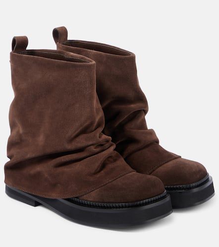 Ankle Boots Mini Robin aus Veloursleder - The Attico - Modalova