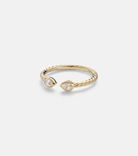 Petite Modern RenaissanceÂ® 18kt ring with diamonds - David Yurman - Modalova