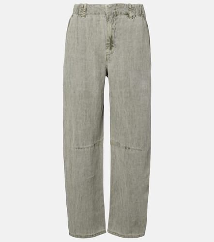 Velvet Taylor linen straight pants - Velvet - Modalova