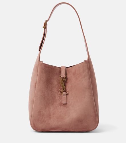 Le 5 Ã  7 Supple Small suede shoulder bag - Saint Laurent - Modalova