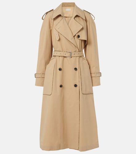 Cotton poplin trench coat - Dries Van Noten - Modalova