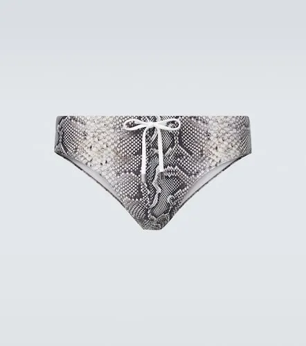 Tom Ford Snake-print swim briefs - Tom Ford - Modalova