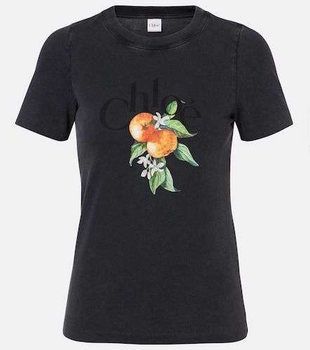 Chloé Camiseta de algodón estampada - Chloe - Modalova
