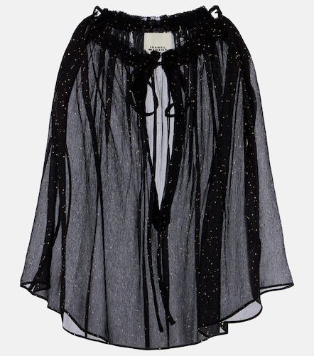 Top Marilou de georgette de seda - Isabel Marant - Modalova