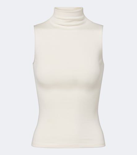 Naomie silk-blend turtleneck top - Ralph Lauren Collection - Modalova