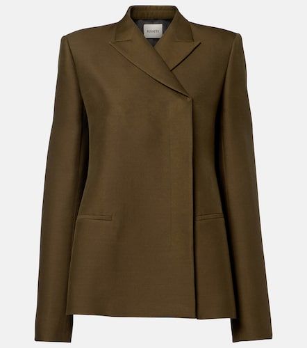 Silvannah wool and silk cady blazer - Khaite - Modalova