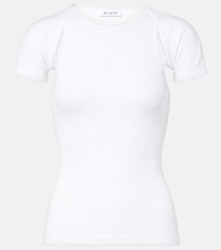 Alaïa Top acanalado de jersey - Alaia - Modalova
