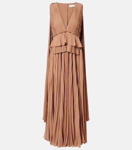 Vestido largo Memento plisado con capa - Zimmermann - Modalova