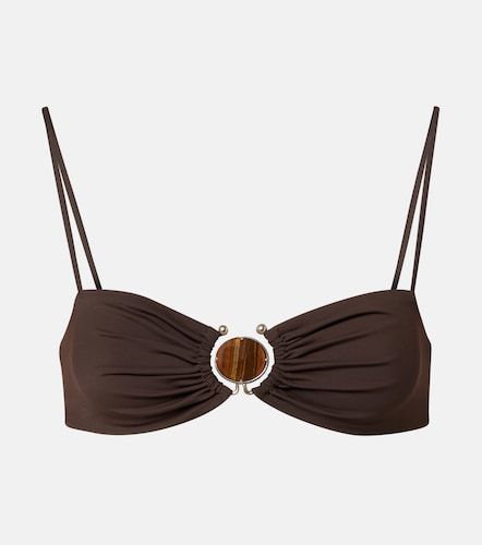 Top de bikini adornado - Christopher Esber - Modalova
