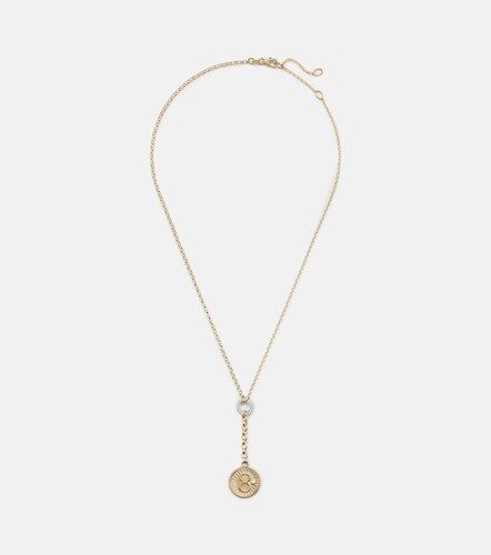 Collana con pendente Karma in 18kt con diamanti - FoundRae - Modalova