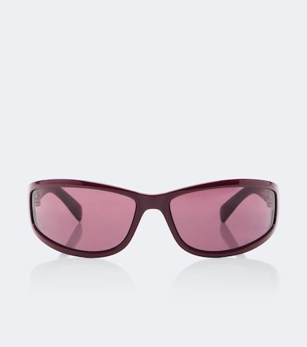 Signature rectangular sunglasses - Miu Miu - Modalova