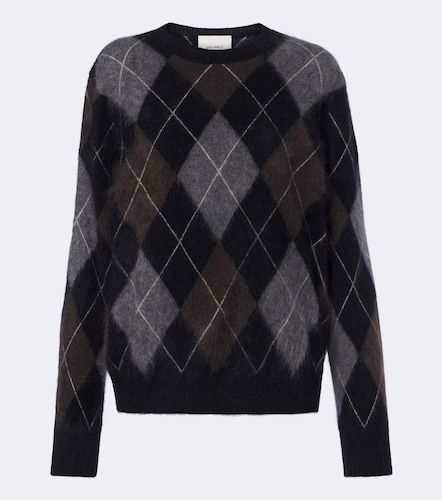 Pullover Margy in cashmere a rombi - Lisa Yang - Modalova