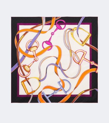 Gucci Printed silk twill scarf - Gucci - Modalova