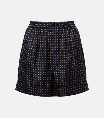 Saint Laurent Printed silk shorts - Saint Laurent - Modalova
