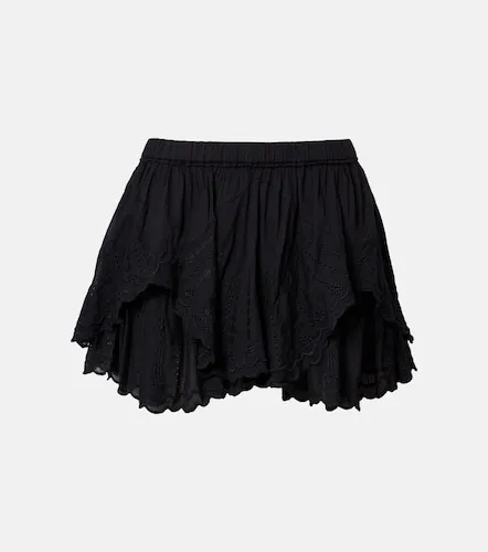 Shorts Layale de algodón bordados - Marant Etoile - Modalova