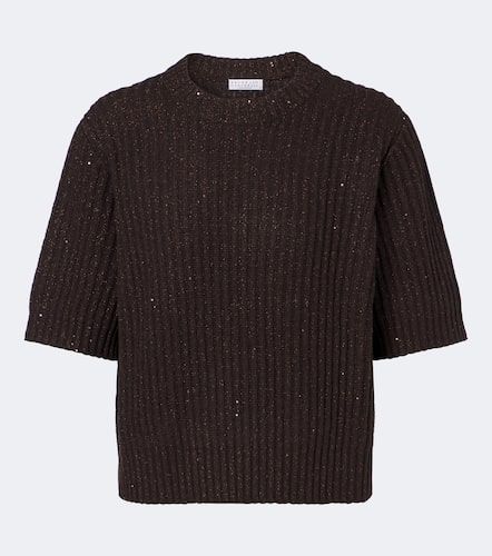 Pullover aus Rippstrick - Brunello Cucinelli - Modalova