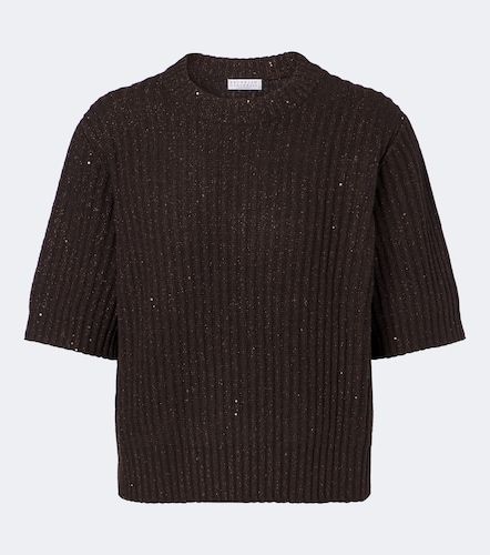 Pullover aus Rippstrick - Brunello Cucinelli - Modalova