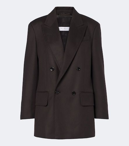 Max Mara Blazer cruzado de pelo - Max Mara - Modalova