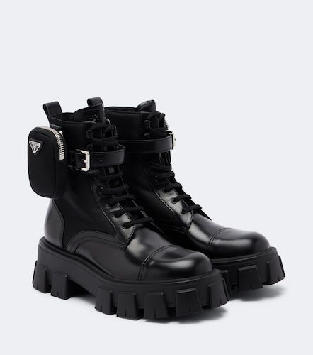 Prada Botines Monolith de piel - Prada - Modalova