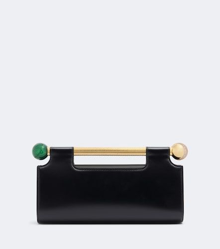 Tubogas Spheres leather clutch - Bvlgari - Modalova
