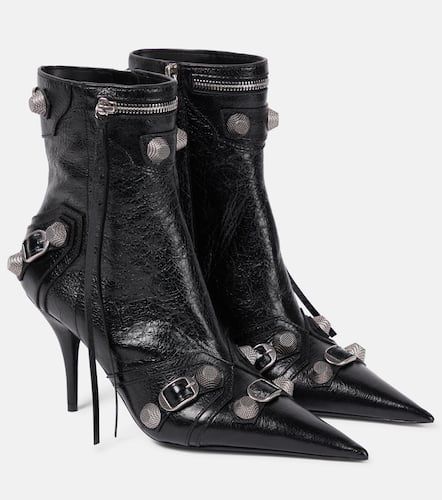 Cagole leather ankle boots - Balenciaga - Modalova