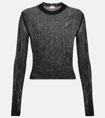 Saint Laurent Ribbed-knit top - Saint Laurent - Modalova