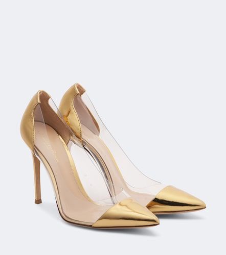 Plexi 105 leather and PVC pumps - Gianvito Rossi - Modalova